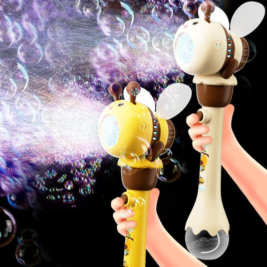 Electric Bee Bubble Machine Toys Automatic Lighting Children's Toys - Bespoke Gadgets. 